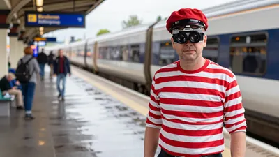 Wrexham A.F.C. Fans Get Late-Night Train to Cardiff